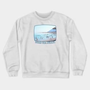 Israel, Dead Sea. Floating and Relaxing Crewneck Sweatshirt